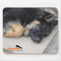 German Shepherd Mousemat Mouse Pads