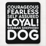 German Shepherd Mousemat mousepads