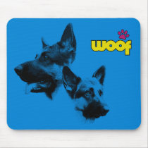 German Shepherd Mousemat mousepads