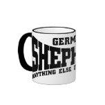 German Shepherd Mug mugs