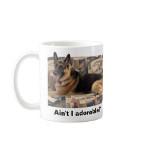 German Shepherd Mug by Doraevon German Shepherd Mug