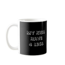 German Shepherd My Kids Have 4 Legs Mug