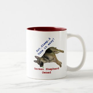 German Shepherd Owned mug