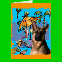 German Shepherd PartyTime cards by German_Shepherds_byJ German Shepherd PartyTime cards