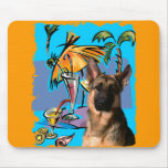 German Shepherd PartyTime Mouse Pads