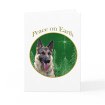 German Shepherd Peace cards