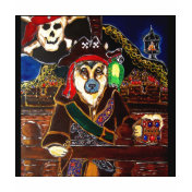 German Shepherd Pirate