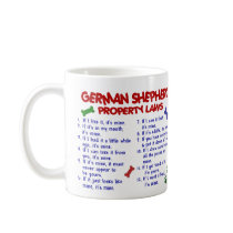 GERMAN SHEPHERD PL2 MUGS