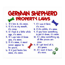 GERMAN SHEPHERD PL2 posters by poochloverstuff GERMAN SHEPHERD PL2 posters