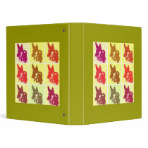 German Shepherd Pop Art binders by Incatneato German Shepherd Pop Art binders