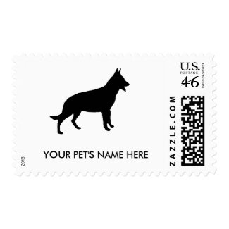 German Shepherd stamp