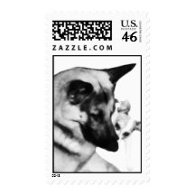 German Shepherd Postage