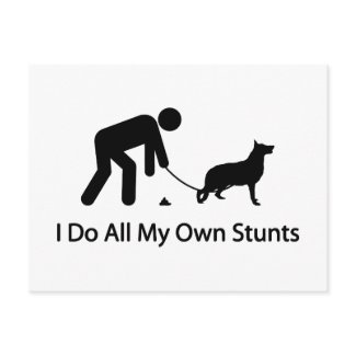German Shepherd postcard