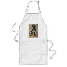 German Shepherd Puppy Apron