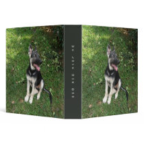 German Shepherd Puppy Binder