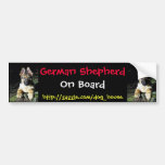 German-Shepherd Puppy Bumper Stickers