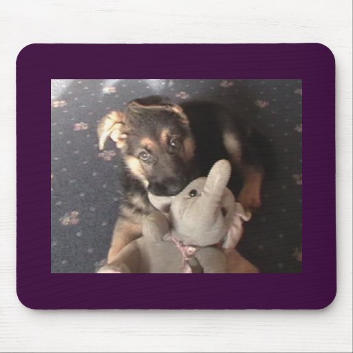 German Shepherd Puppy Mousepad