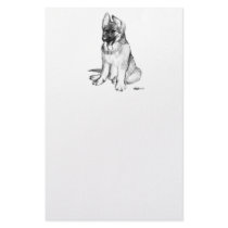 German Shepherd Puppy stationery by diane_jacky German Shepherd Puppy stationery