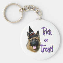 German Shepherd (sable) Trick Keychains