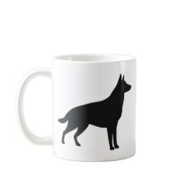 German Shepherd Silhouette Mug