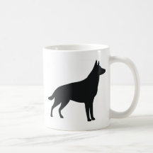 German Shepherd Silhouette Mug