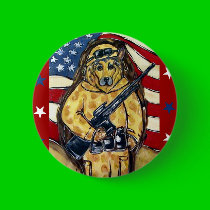 German Shepherd Soldier buttons by German_Shepherds_byJ German Shepherd Soldier buttons