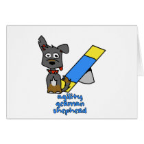German Shepherd Sports Card