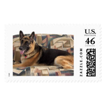German Shepherd Stamp