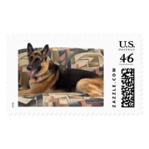German Shepherd Stamp