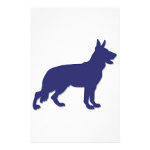 German Shepherd Stationery