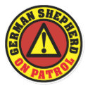 german shepherd sticker
