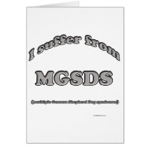 German Shepherd Syndrome cards