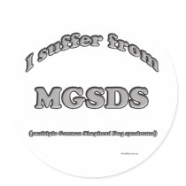 German Shepherd Syndrome - Sticker