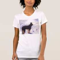 German Shepherd t-shirt by artbyjolyn German Shepherd t-shirt