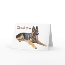 German Shepherd Thank You Card