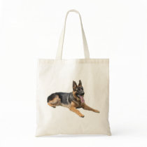 German Shepherd Tote Bag