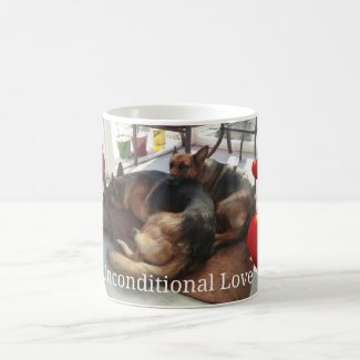 German Shepherd Unconditional Love Mug