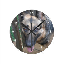 German Shepherd Wall Clock