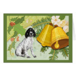 German Shorthaired Pointer Christmas Card Bells
