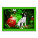 German Shorthaired Pointer Christmas Card RdBall2