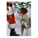German Shorthaired Pointer Christmas Gifts business cards by DogsByDezign German Shorthaired Pointer Christmas Gifts business cards