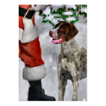 German Shorthaired Pointer Christmas Gifts business cards
