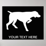 German Shorthaired Pointer - Customizable posters