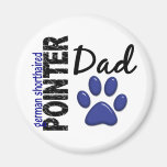 German Shorthaired Pointer Dad 2 Refrigerator Magnets