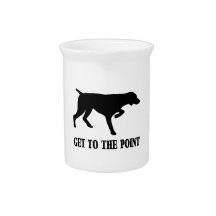 German Shorthaired Pointer "Get to the Point" Pitchers