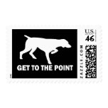 German Shorthaired Pointer "Get to the Point" Stamps