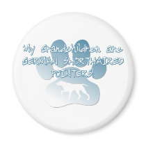 German Shorthaired Pointer Grandchildren magnets