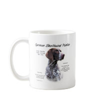 German Shorthaired Pointer History Design Coffee Mug