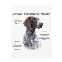 German Shorthaired Pointer History Design Post Card