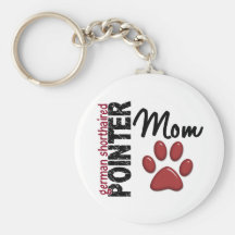 German Shorthaired Pointer Mom 2 Key Chains